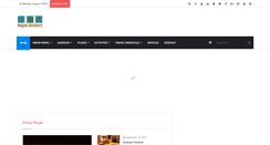Desktop Screenshot of nepalvisitors.com